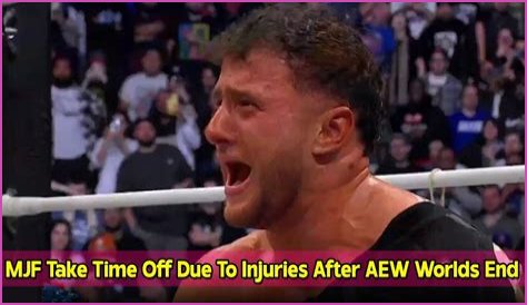 MJF Expected To Take Time Off Due To Injuries After AEW Worlds End